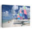 2000S Catamarans On Beach Marco Island Fl Usa Abstract Classic Colorful Beach Ocean Wall Art-890987793