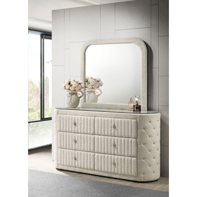 Commode 66,15 "Modern Classics avec miroir, blanc