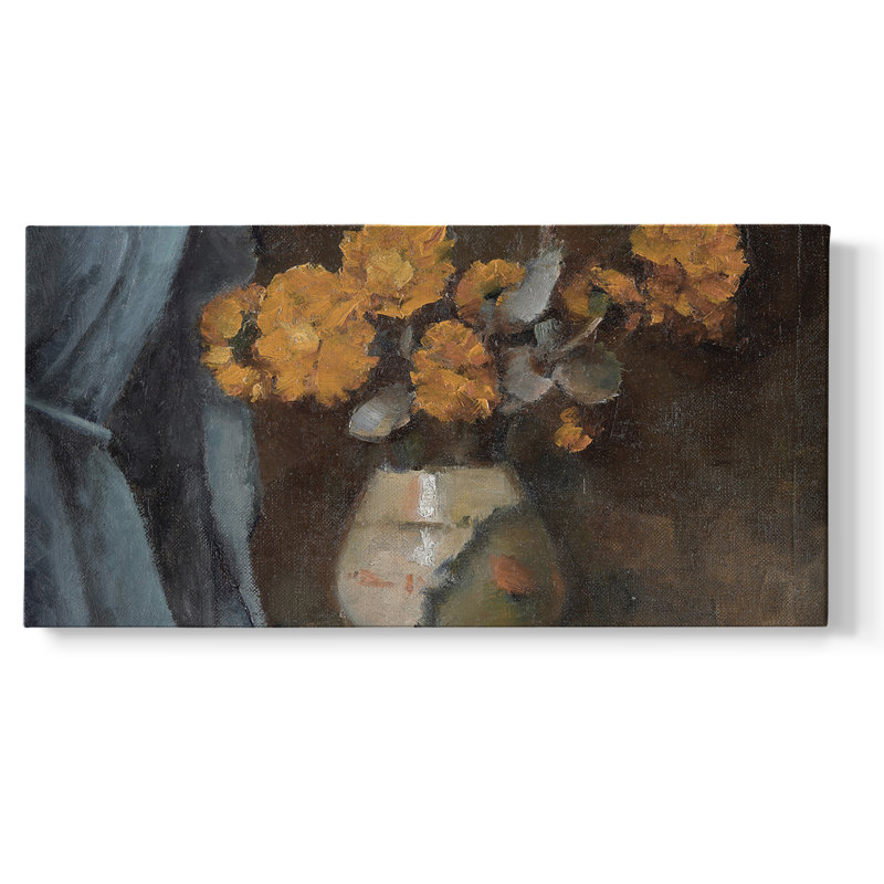 Botanical Series-CDLxxvii - Toile tendue avec châssis - Prêt à accrocher, H 20 po x l 40 po