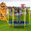 8' tour Trampoline avec boîtier de sécurité-133401486