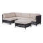 Bayside Outdoor 5 - Seat Patio Sectional-917702072-917702132
