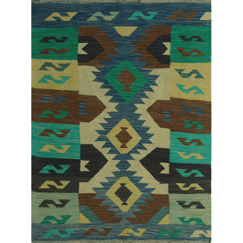Hults Wool Geometric Indoor Rug