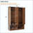Farmhouse Hall Tree With Rattan Doors, Versatile 4-In-1 Seating Bench With 6 Hooks, Mid-Century Entryway Shoe Cabinet With Shelf For Living Room-824876393
