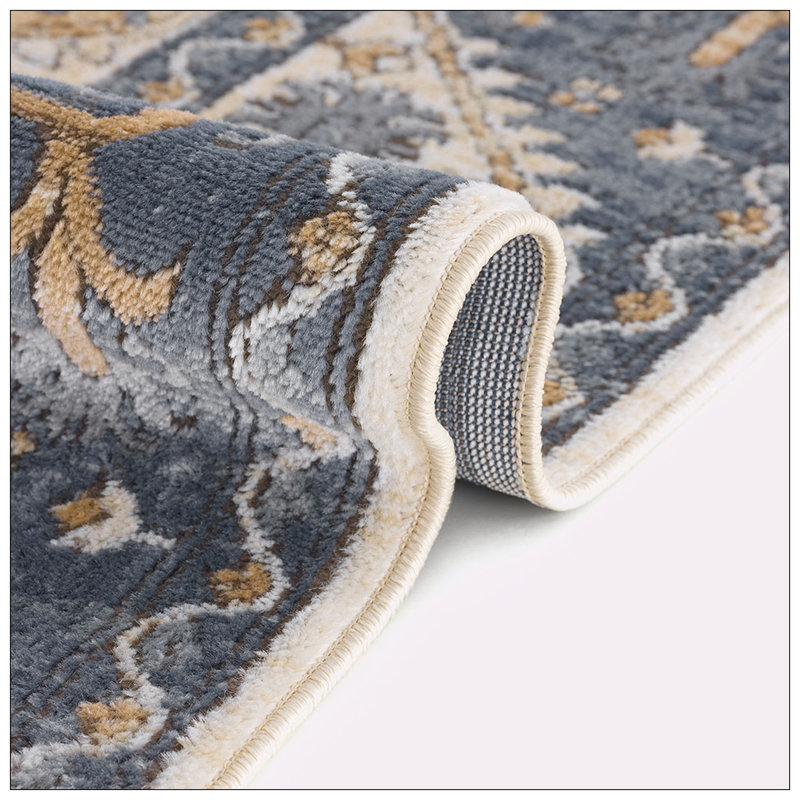 Tapis à bordure carrelée, Rectangle 7 pi 11 po x 10 pi