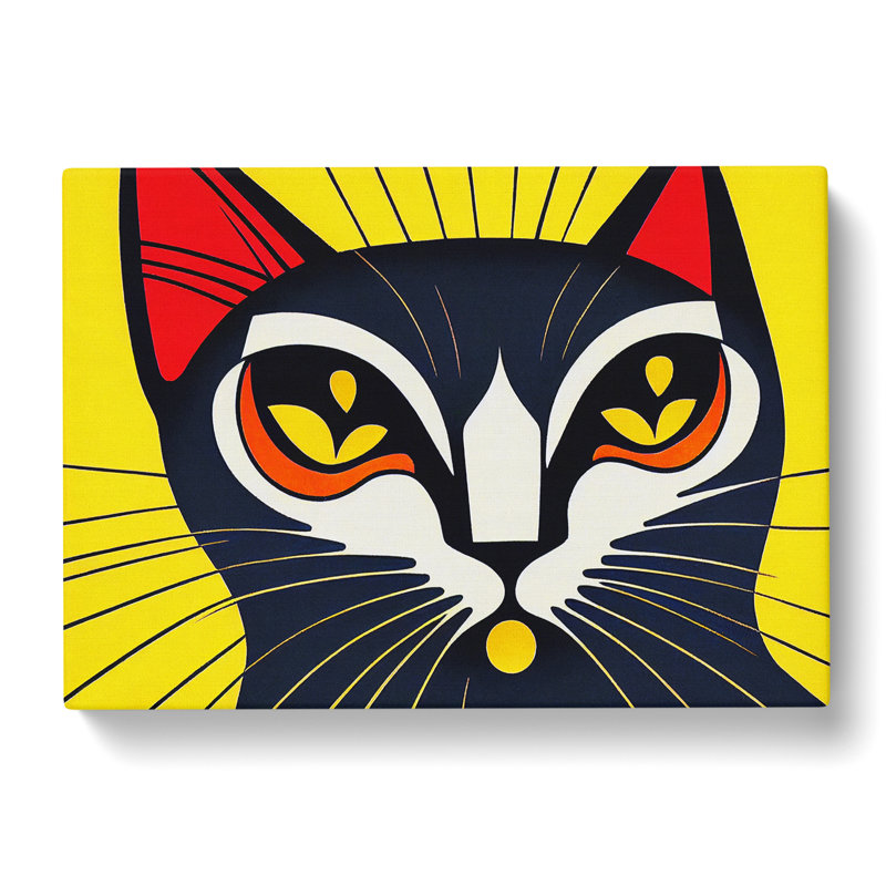 Cat Vol.1 Abstract - Wrapped Canvas