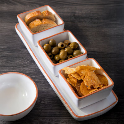 World Menagerie Calisto Divided Serving Dish