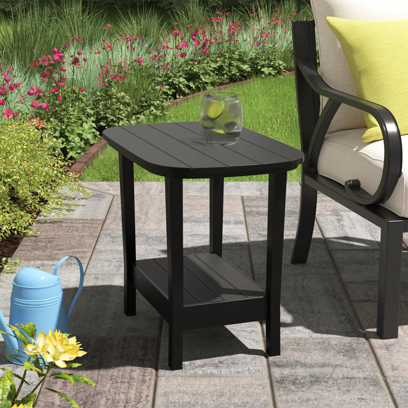 Table d'appoint Aru, Noir
