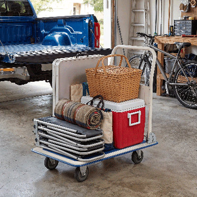 Chariot de plate-forme pliable capacité 330 Lb 28,7 po. X 18,5 po.