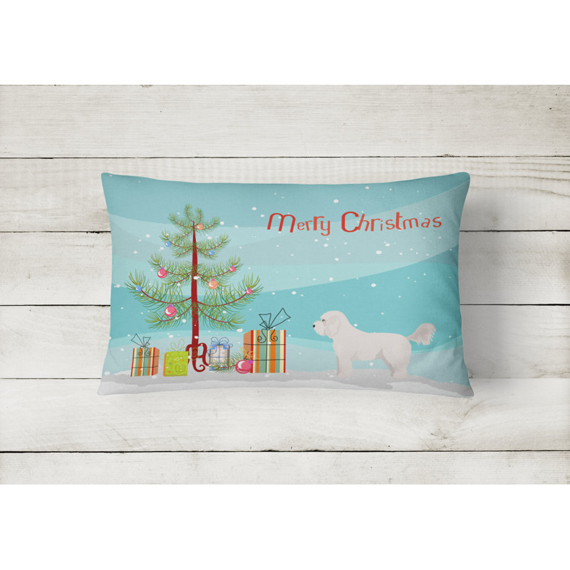  Coussin intérieur / extérieur, Bichpoo blanc
