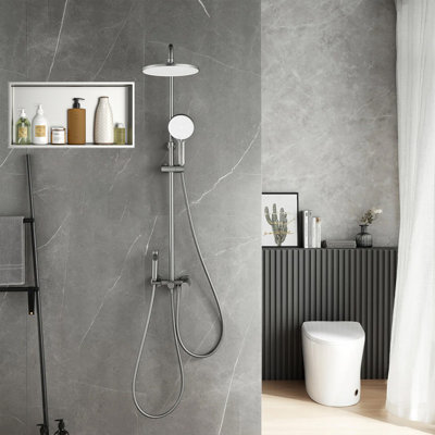 Bistra Stainless Steel Shower Shelf
