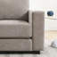 Fauteuil d'appoint surdimensionné avec accoudoirs larges-1508656371