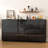 31.5" Accent Cabinet With Adjustable Shelves-1054155706