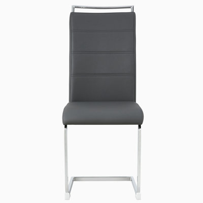 Chaise d'appoint en similicuir