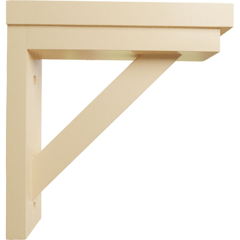 Maple Wood Traditional Shelf Bracket 8.75" x 8.25"