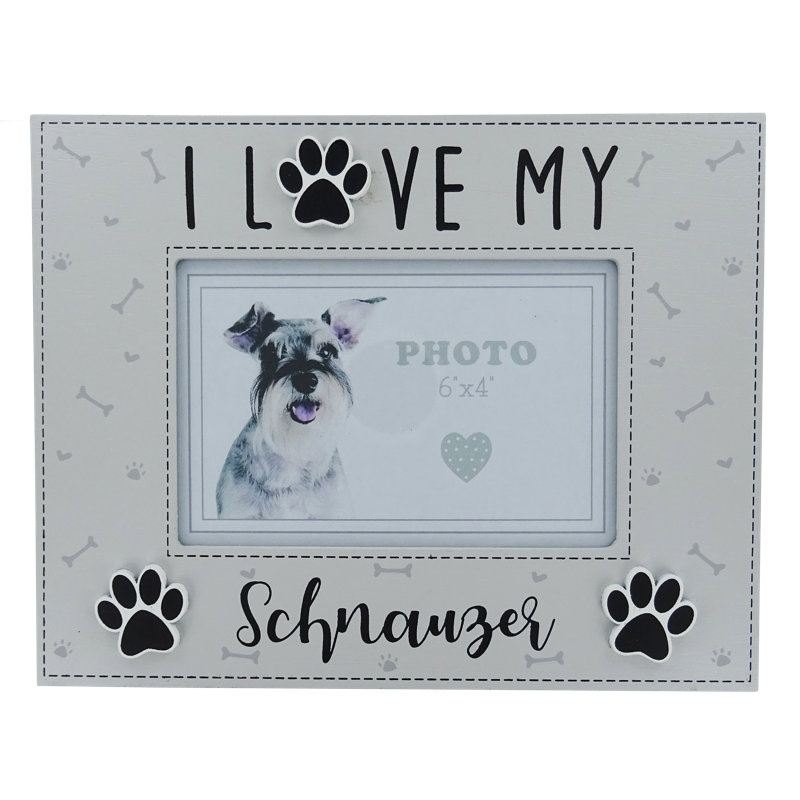 Davies White Solid + Manufactured Wood Picture Frame