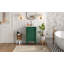 Meuble-lavabo moderne de 18 pouces avec lavabo-188657060