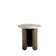 Jocques 2-Piece Modern Coffee Table and End Table Set in Gold
