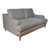 Polyester gris amande