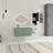 Floating Bathroom Vanity with Drop-Shaped Resin Sink
