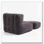 Fauteuil à billes rembourré avec repose-pieds-2063047331