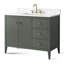 Meuble-lavabo simple 42 po avec plateau en marbre-105245170-105245161