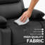 Fauteuil inclinable, pivotant et berçant moderne avec chauffage et massage-1014104810-1014104812