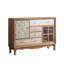 Armoire d'appoint moderne en bois massif-121360964