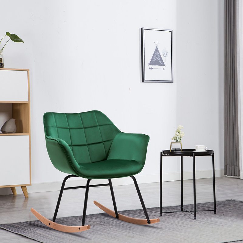 Kegley Rocking Chair, Green
