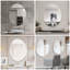 32 po Miroir mural de salle de bain X 40