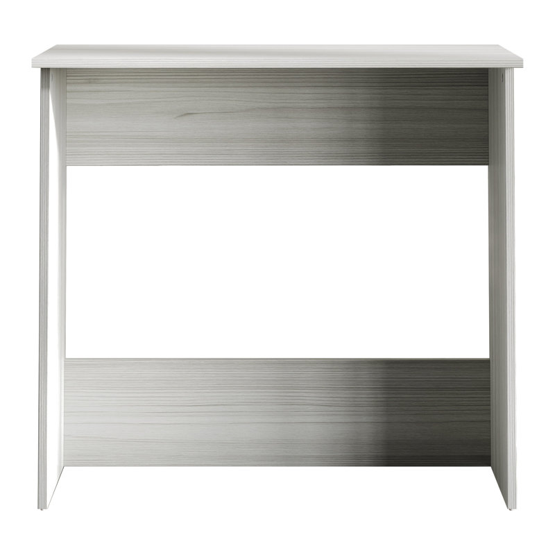 Bureau moderne et minimaliste compact - gris clair, Gris clair