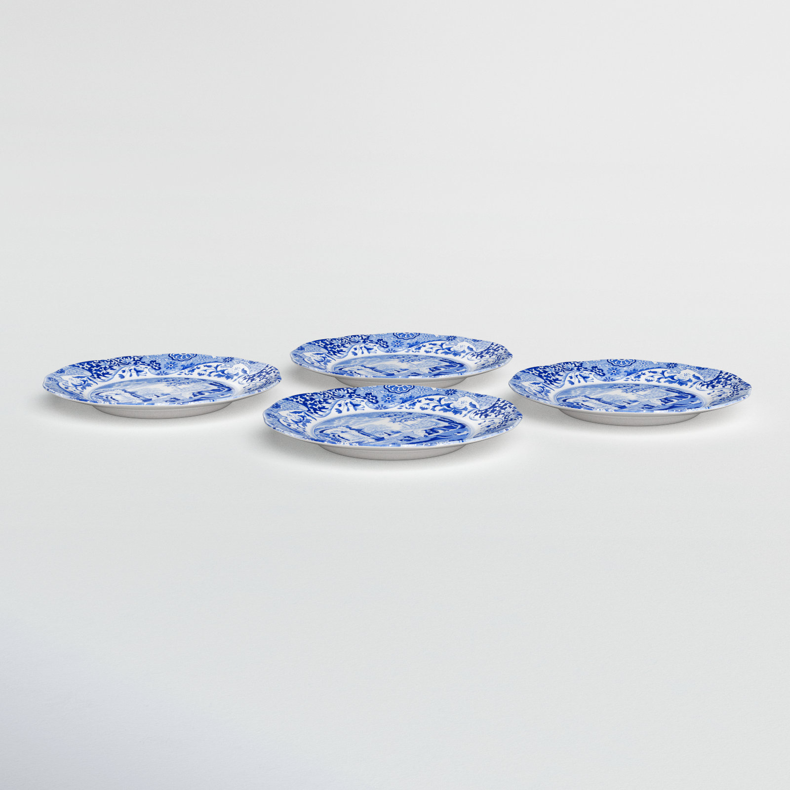 Spode Blue Italian Salad Plate & Reviews | Birch Lane