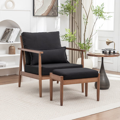 Fauteuil avec repose-pieds Juntier