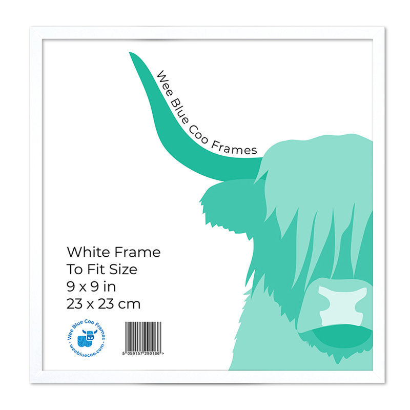 Picture Frame, White, 25.5cm H x 25.5cm W
