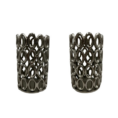 6.5'' H Aluminum Tabletop Votive Holder