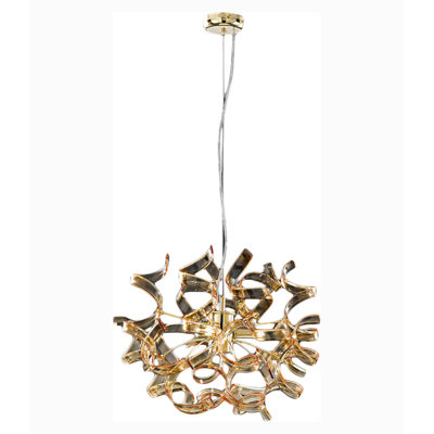 Astro 3 - Light Chrome Unique/Statement Pendant