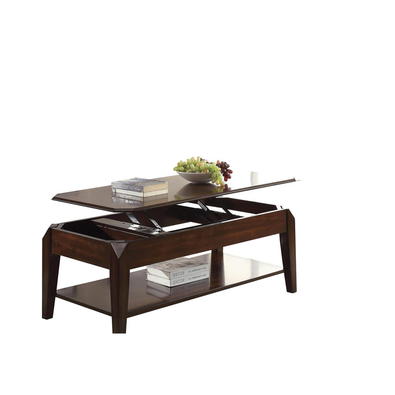 Walnut Coffee Table with Lift Top