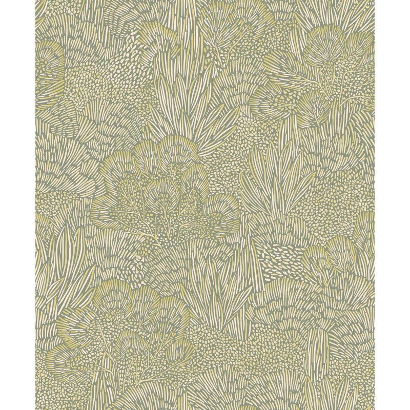 Rouleau de fleurs Einhorn, Green/Gold