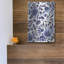 Art mural en métal luxueux «Feeling Blue 1» par Cheryl Warrick, 12 po x 16 po-1505052604