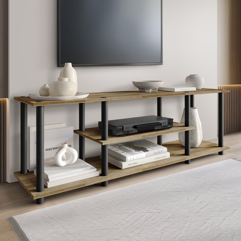 Meuble télé à 3 niveaux Easy Twist, Chêne naturel