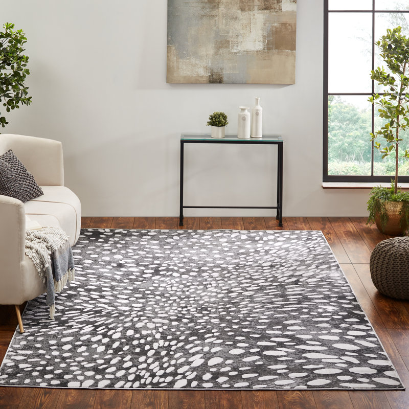 Animal Print Indoor Rug, Rectangle 3'11" x 5'7"