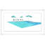 Aqua Pool 2 Print by Christopher Kennedy