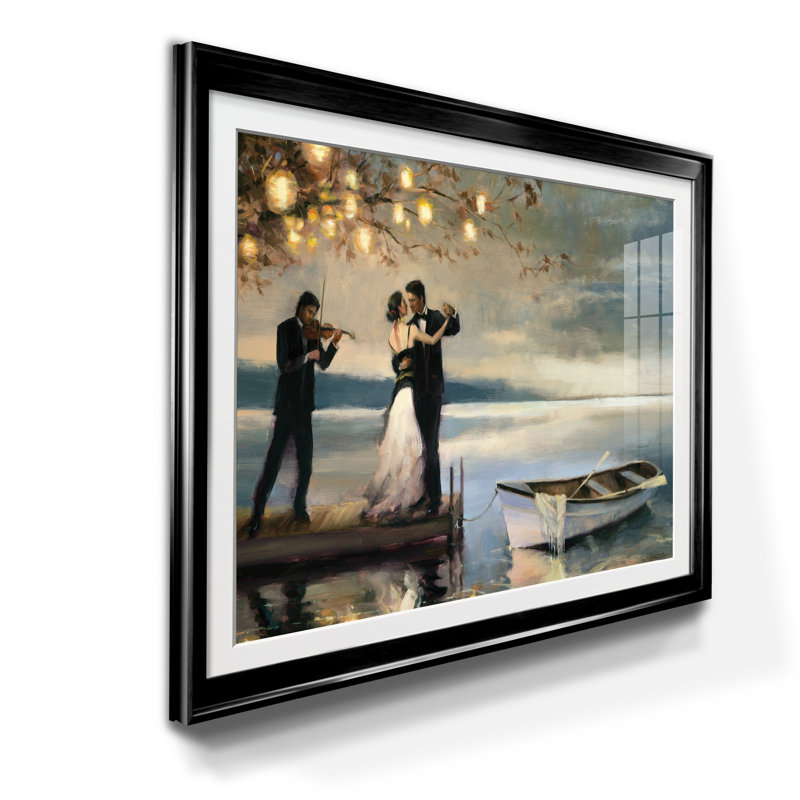 «Twilight Romance», reproduction d'art encadrée, H 18,5 po x l 24,5 po x P 1,5 po, Noir