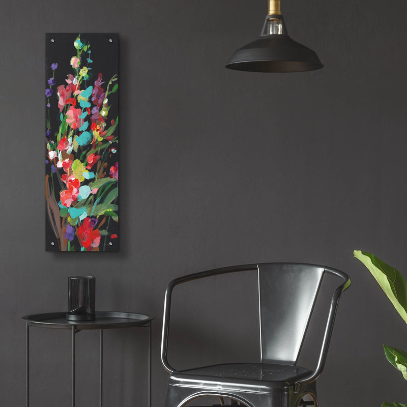 «Brightness Flowering Panel 2» par Danhui Nai, art mural en verre acrylique