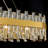 Dimmable Modern Square / Rectangle Crystals Chandelier-1815481798