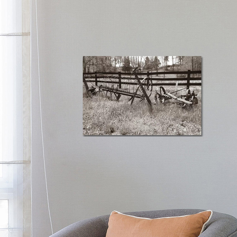 Sepia Farm Study IV by Alicia Ludwig - Wrapped Canvas Print, 66.04 cm H x 45.72 cm W x 3.175 cm D