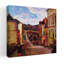 A Suburban Street, 1884 Classic Colorful Abstract Architecture City Wall Art Print by Paul Gauguin - Wrapped Canvas Print-591803267