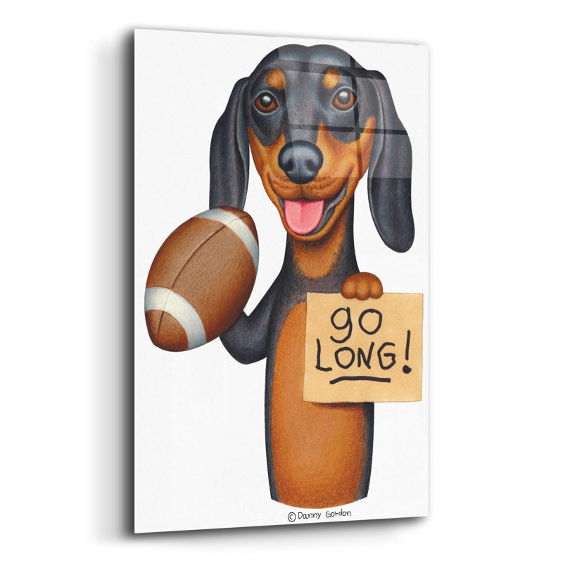 Bart DOXIE sur impression plastique / acrylique, H 16 po x l 12 po x P 0,13 po