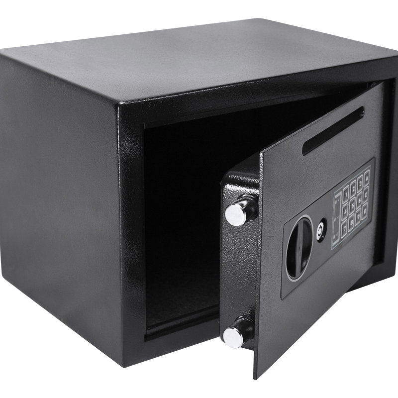 Coffre-fort compact compact avec clavier - Sécurisez votre argent avec argent protégé pour la sécurité