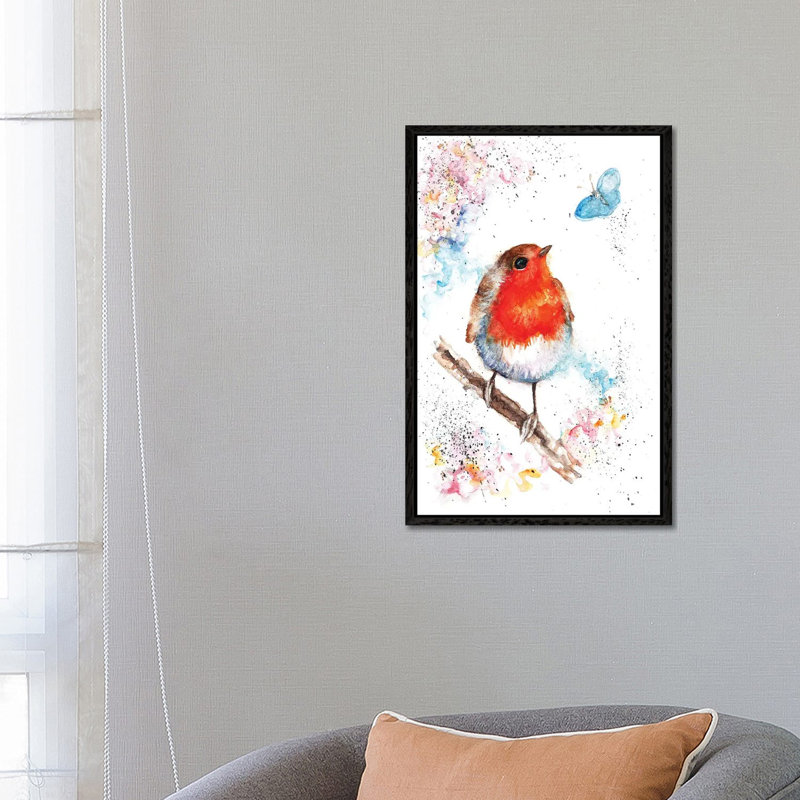 Summer Vibes - Gallery-Wrapped Canvas Giclée on Canvas, 66.04 cm H x 45.72 cm W, Black Framed Canvas