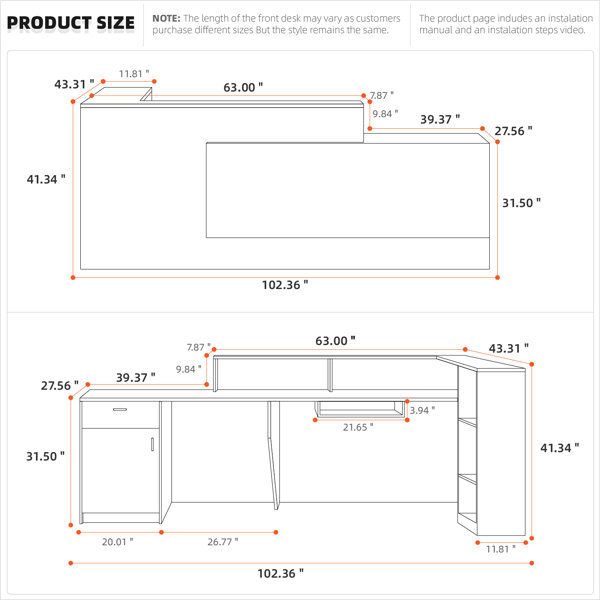 Dimensions du produit